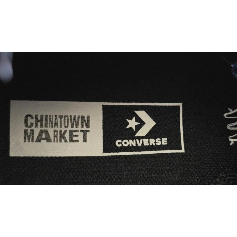 Converse Chuck Taylor China Town All Star Smiley Face Yellow‎ High Tops 3Y